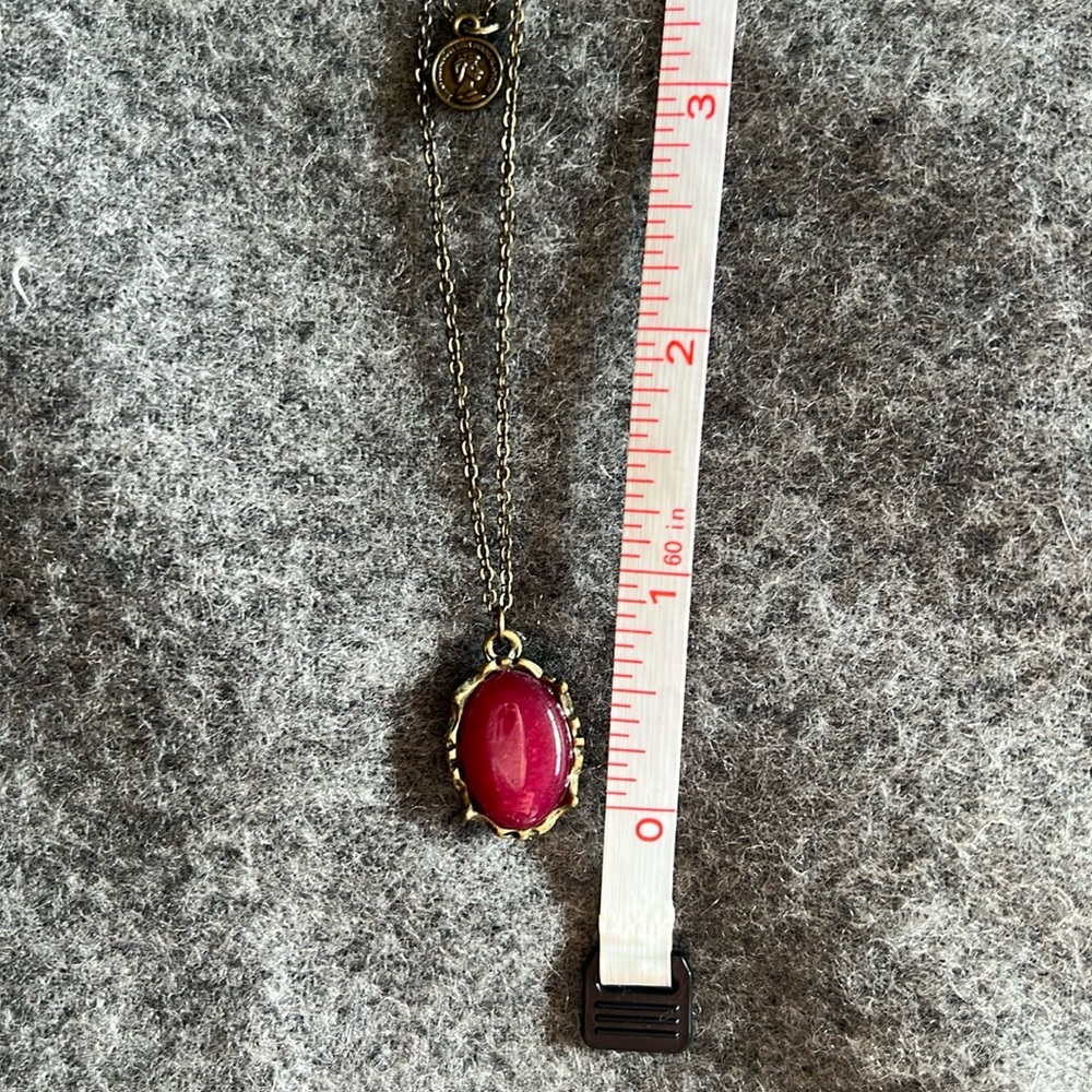 Necklace. Brass custom jewelry, 16.5” length. Never worn. Lovely for summer.
